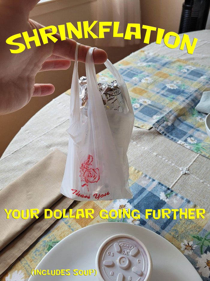 Meme: Shrinkflation